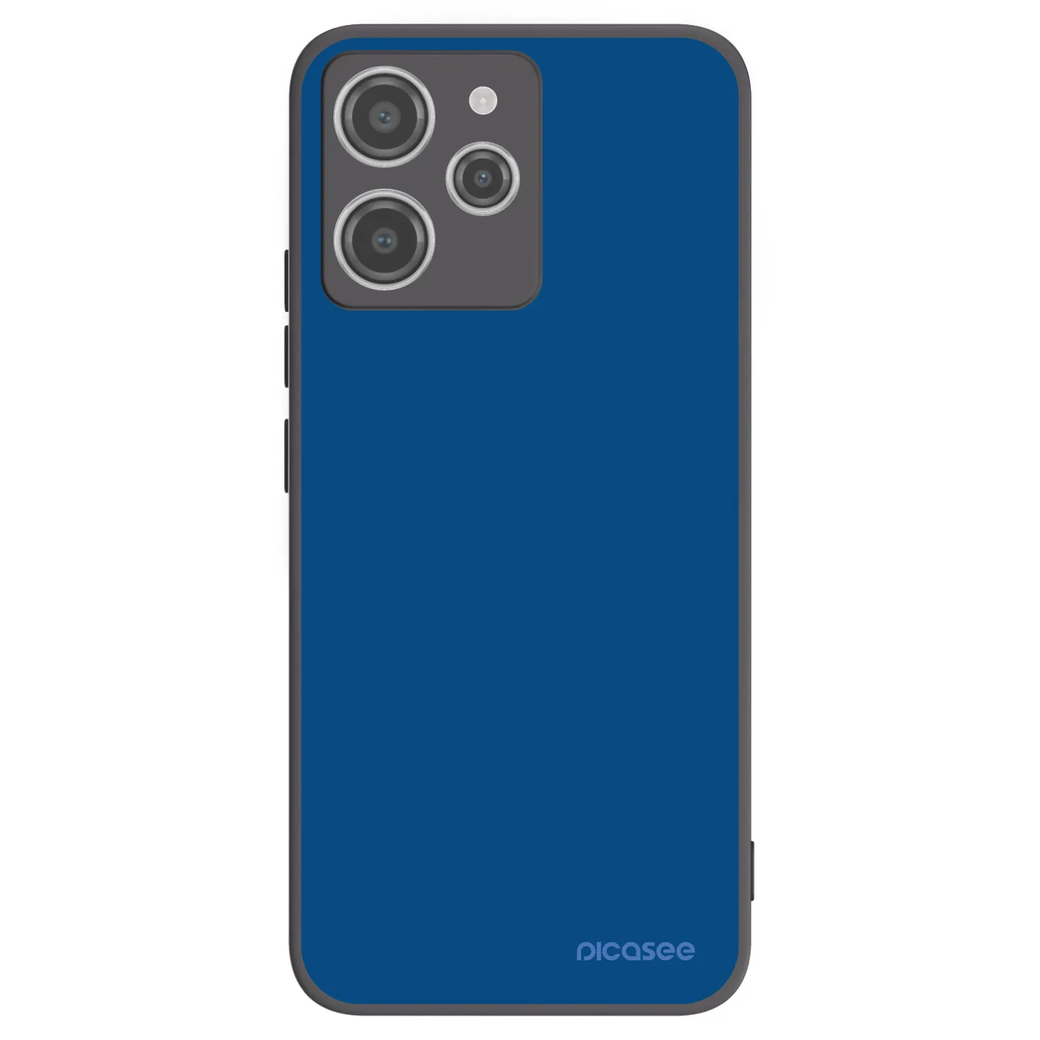 Picasee silikónový čierny obal pre Xiaomi Redmi 12 4G - Navy Blue