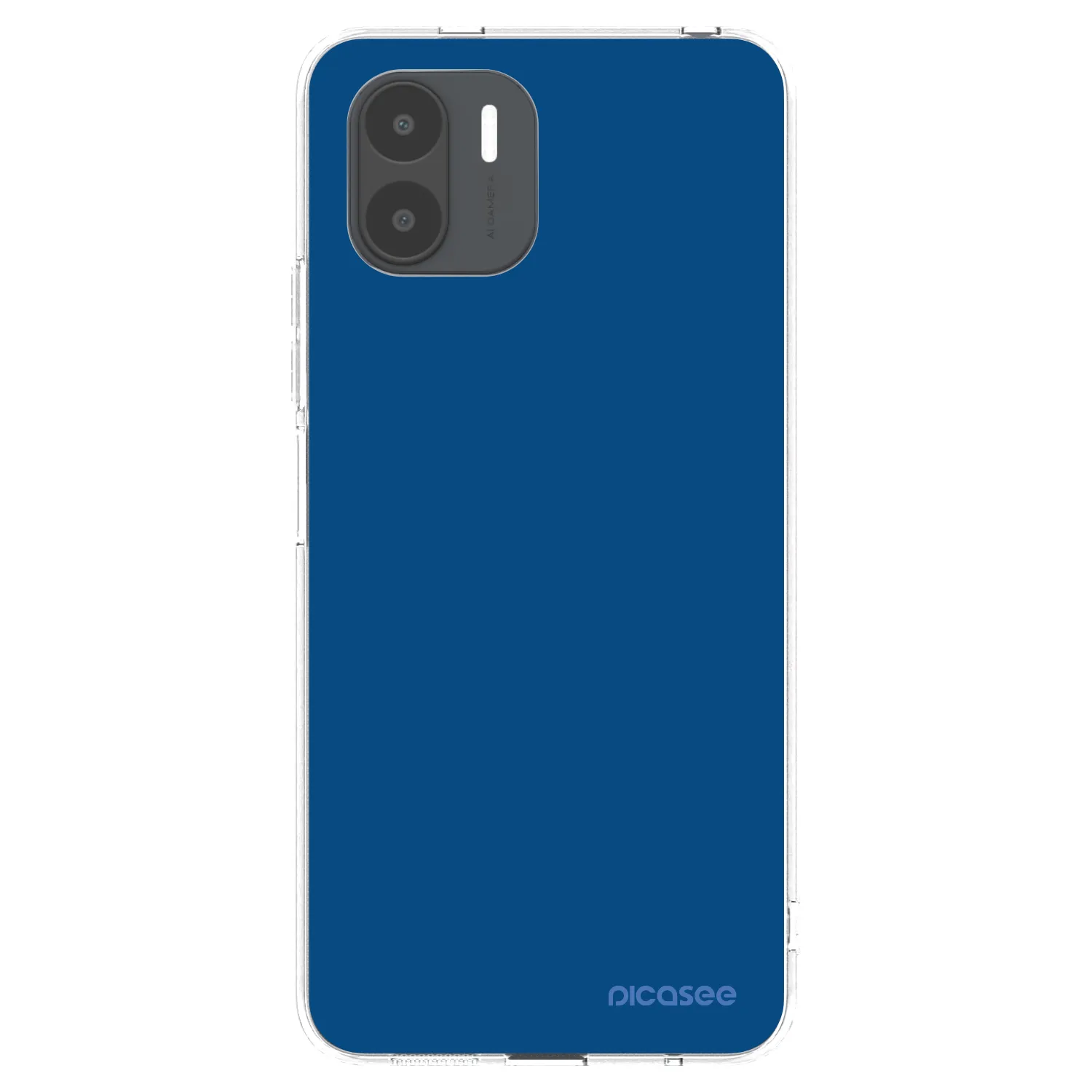 Picasee silikónový prehľadný obal pre Xiaomi Redmi A2 - Navy Blue