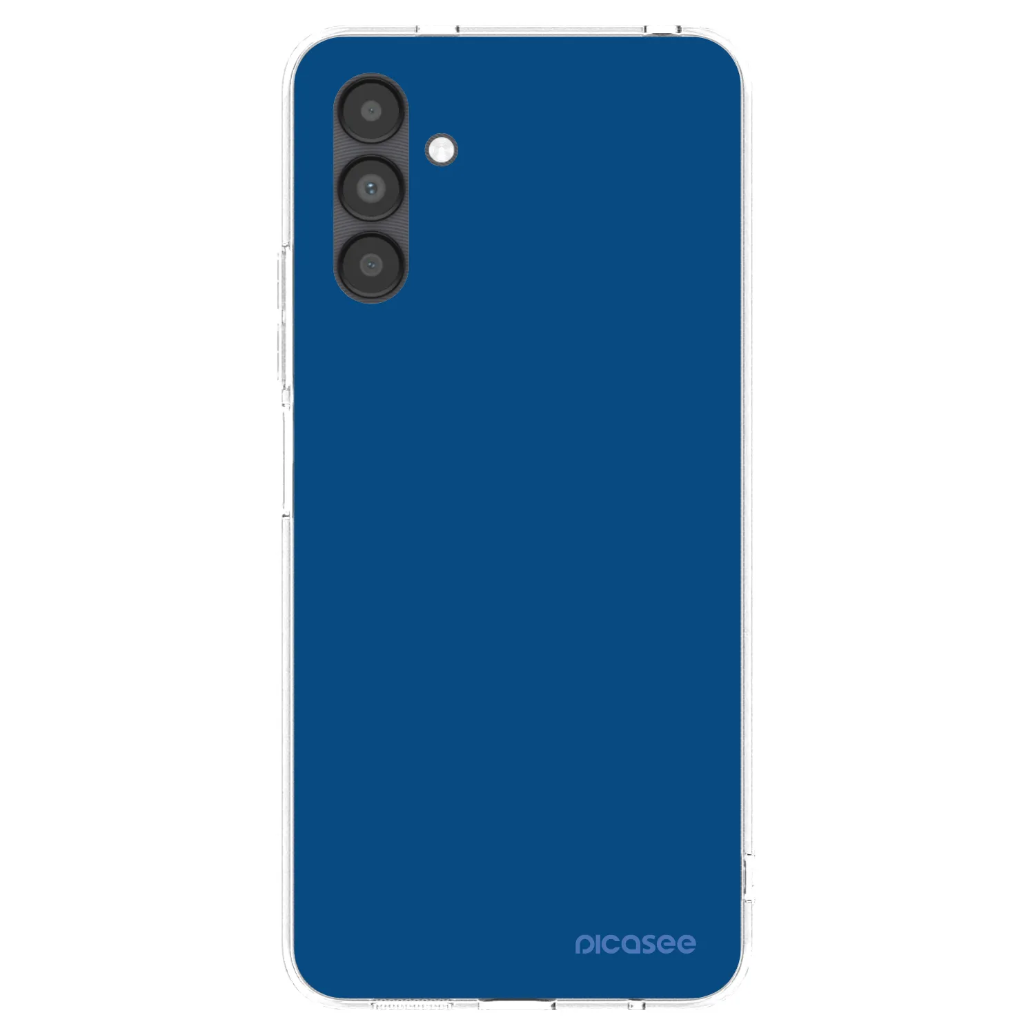 Picasee silikónový prehľadný obal pre Samsung Galaxy A04s A047F - Navy Blue