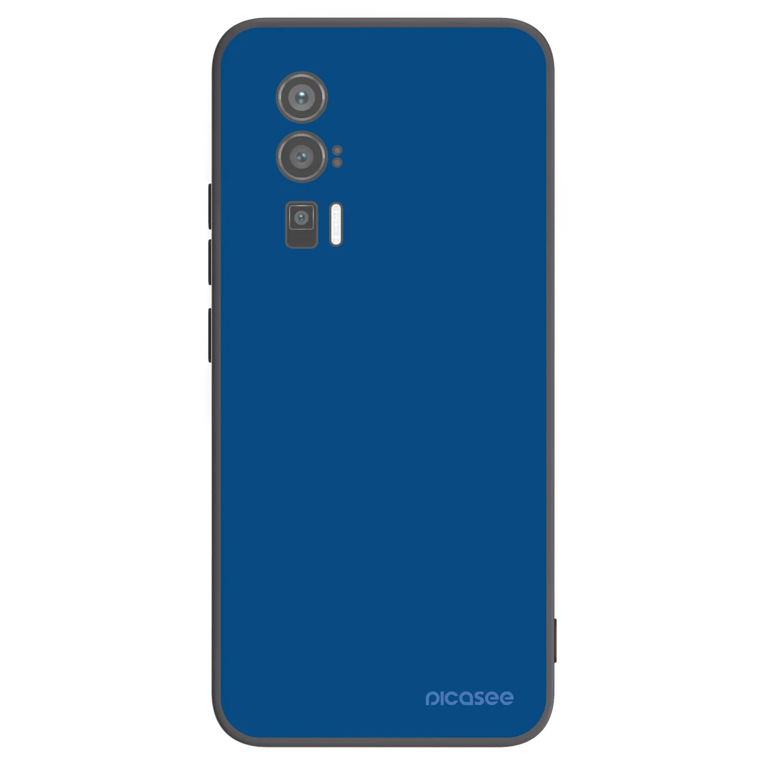 Picasee silikónový čierny obal pre Xiaomi Poco F5 Pro 5G - Navy Blue
