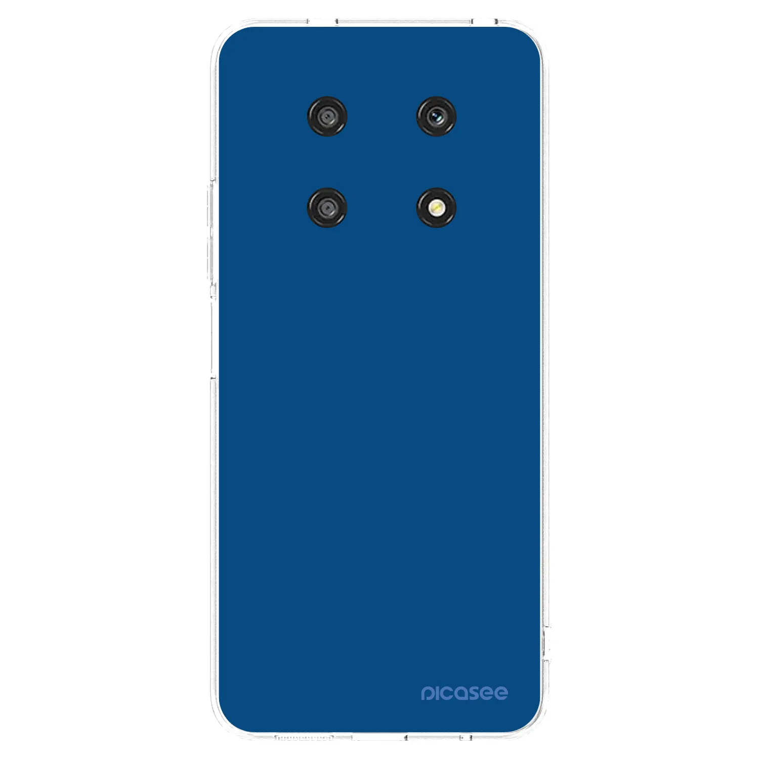 Picasee silikónový prehľadný obal pre Honor Magic4 Lite 5G - Navy Blue