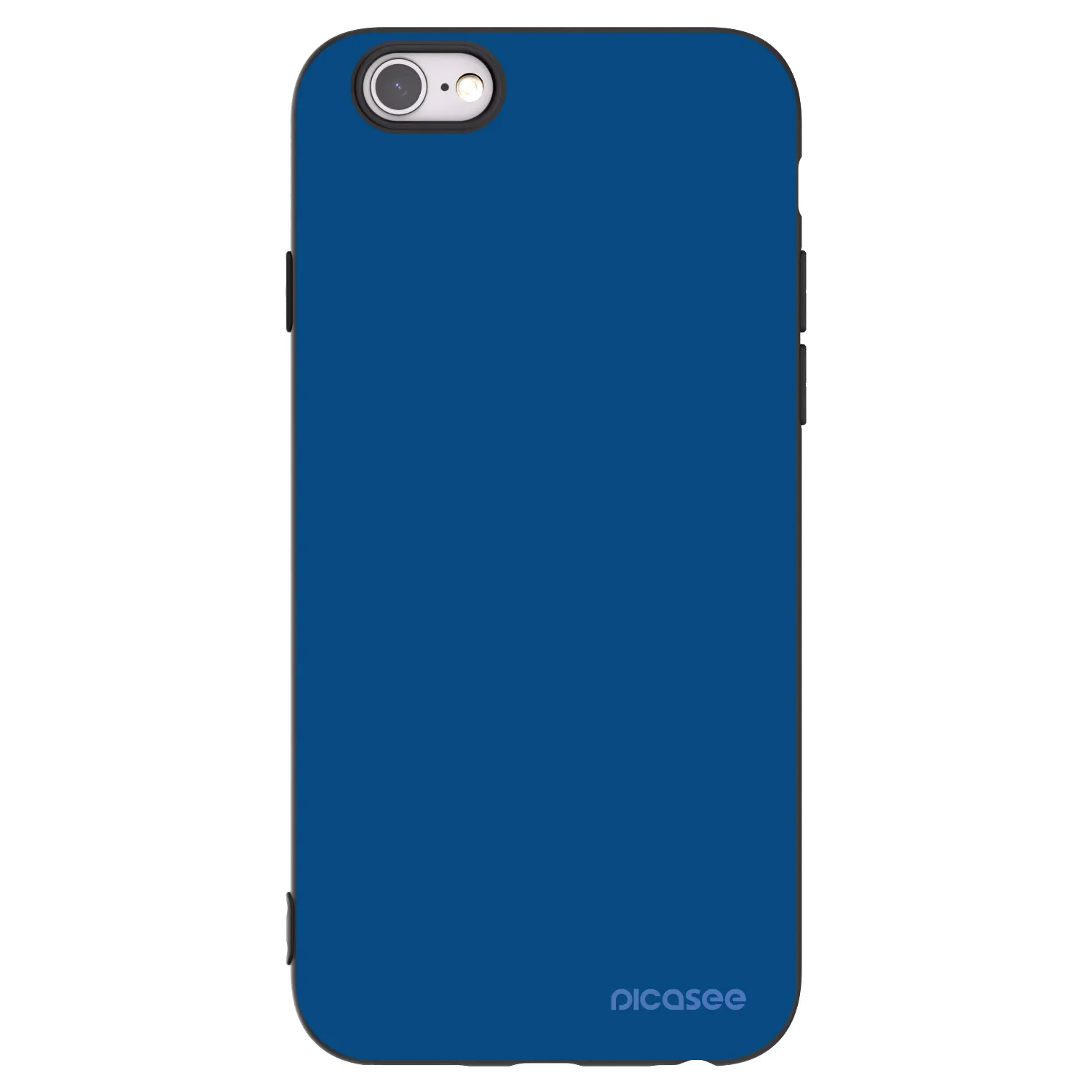 Picasee silikónový čierny obal pre Apple iPhone 6/6S - Navy Blue