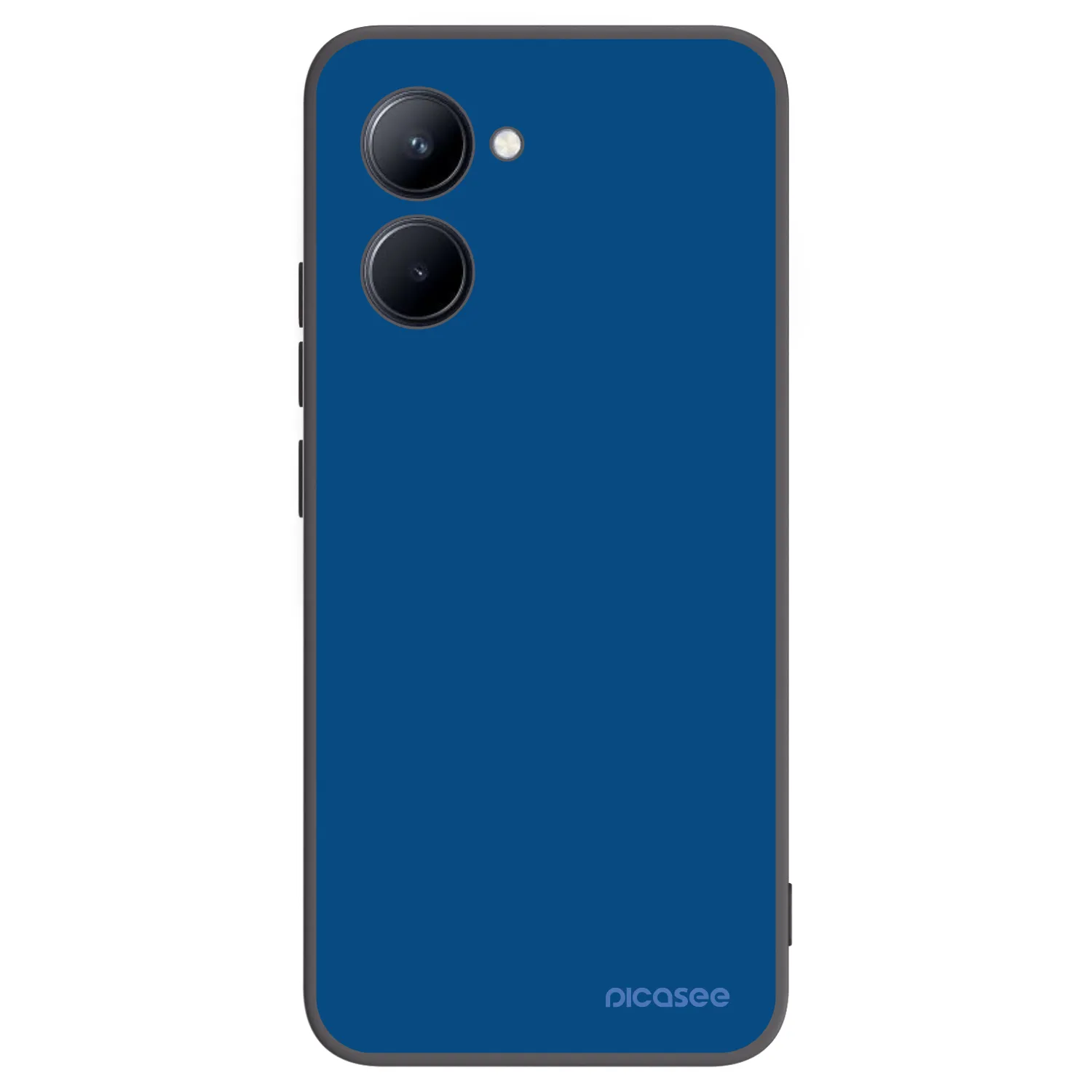 Picasee silikónový čierny obal pre Realme C33 (2023) - Navy Blue