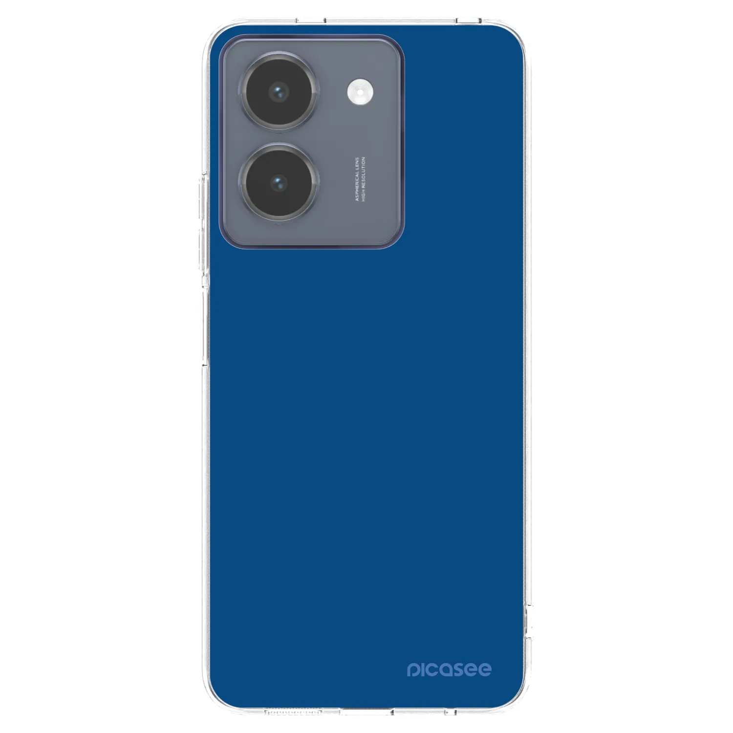 Picasee silikónový prehľadný obal pre Vivo Y36 4G - Navy Blue