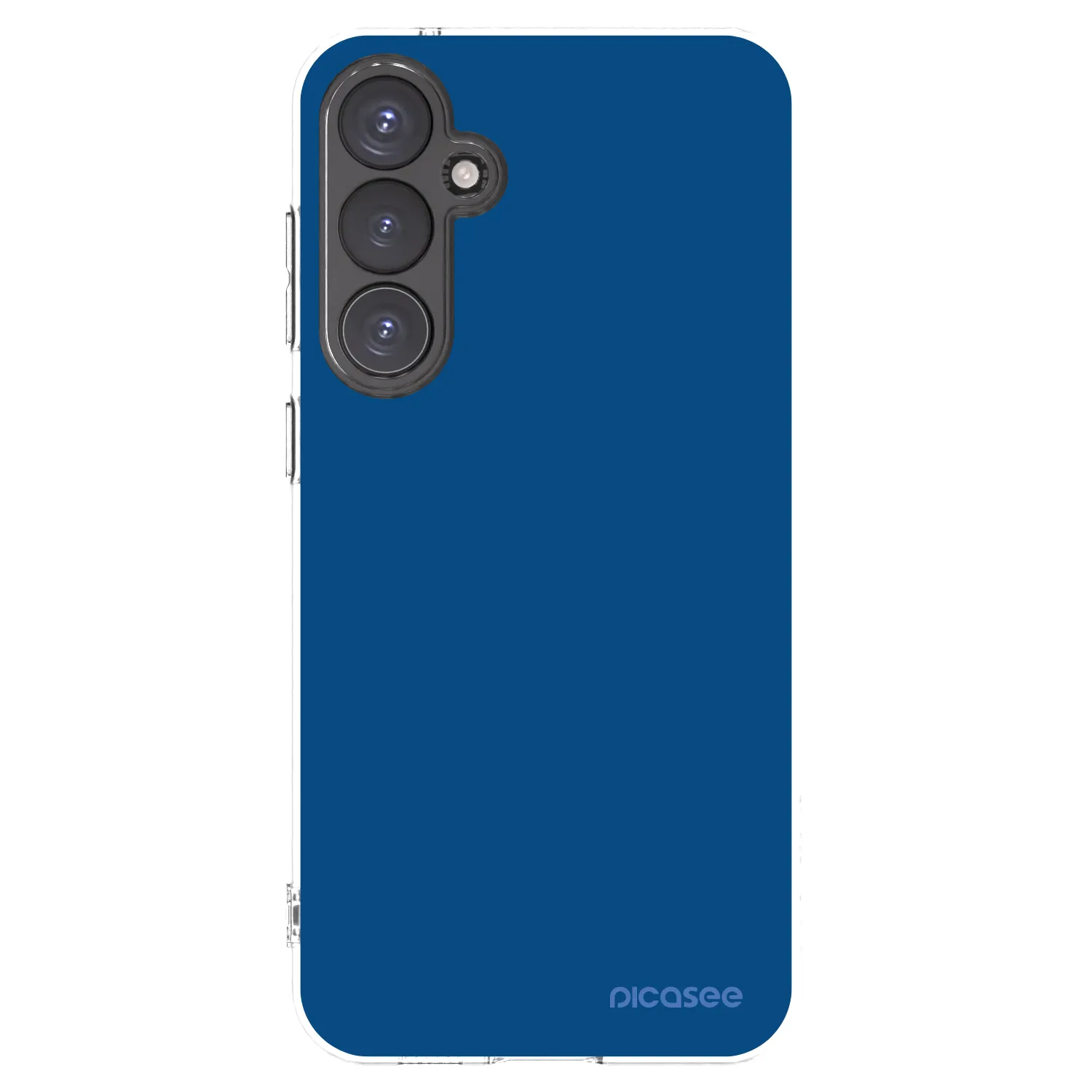 Picasee silikónový prehľadný obal pre Samsung Galaxy S23 FE S711B - Navy Blue