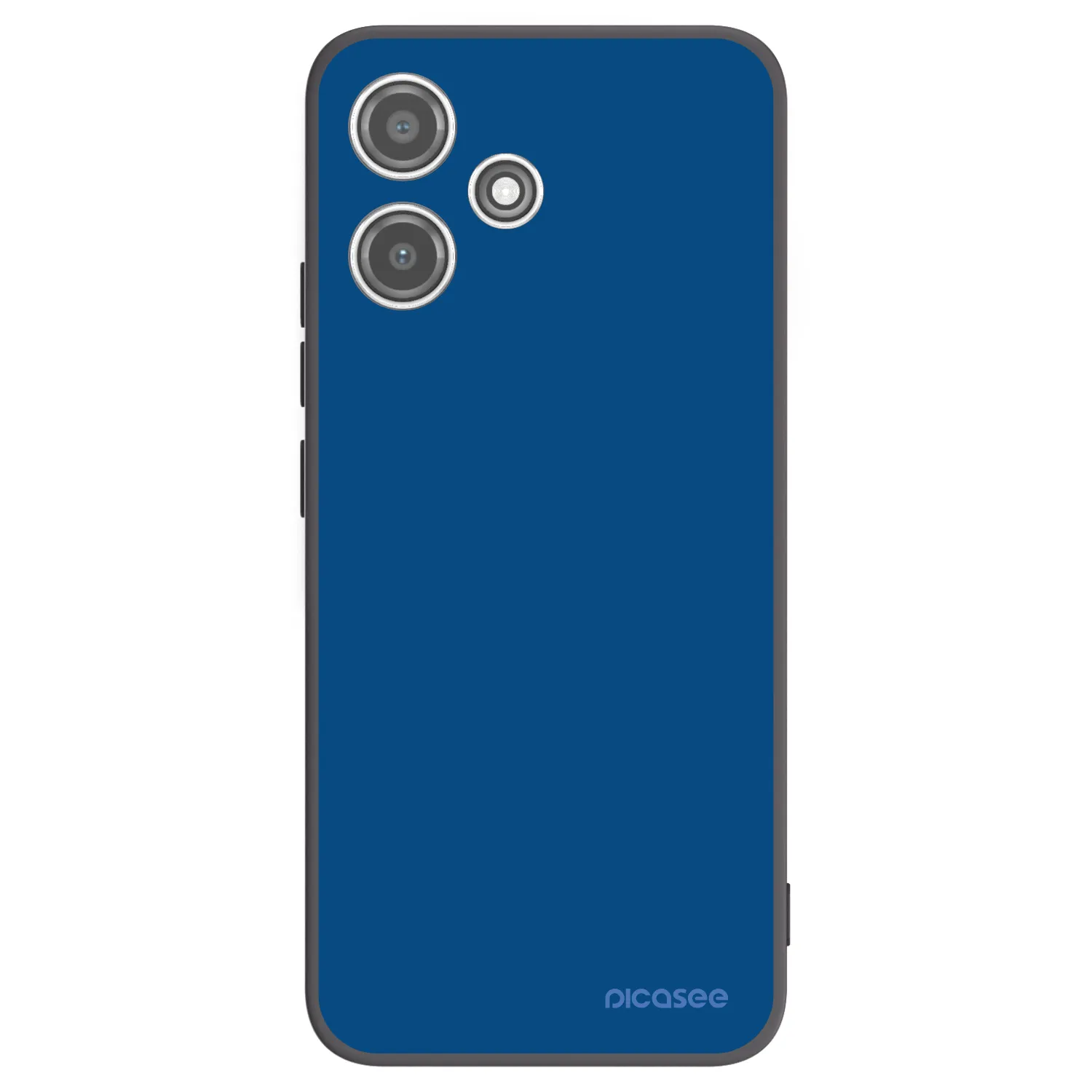 Picasee silikónový čierny obal pre Xiaomi Redmi 12 5G - Navy Blue