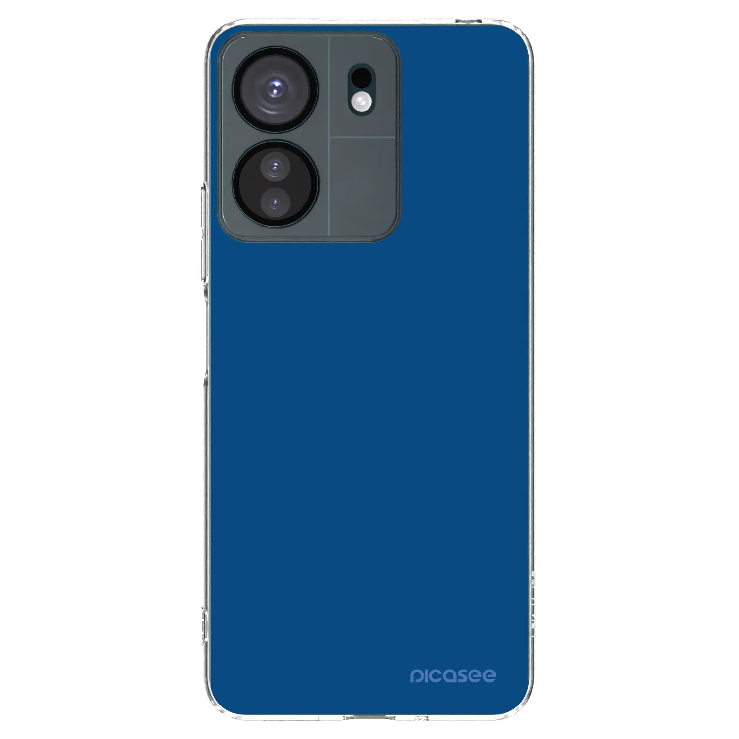 Picasee silikónový prehľadný obal pre Xiaomi Redmi 13C 4G - Navy Blue