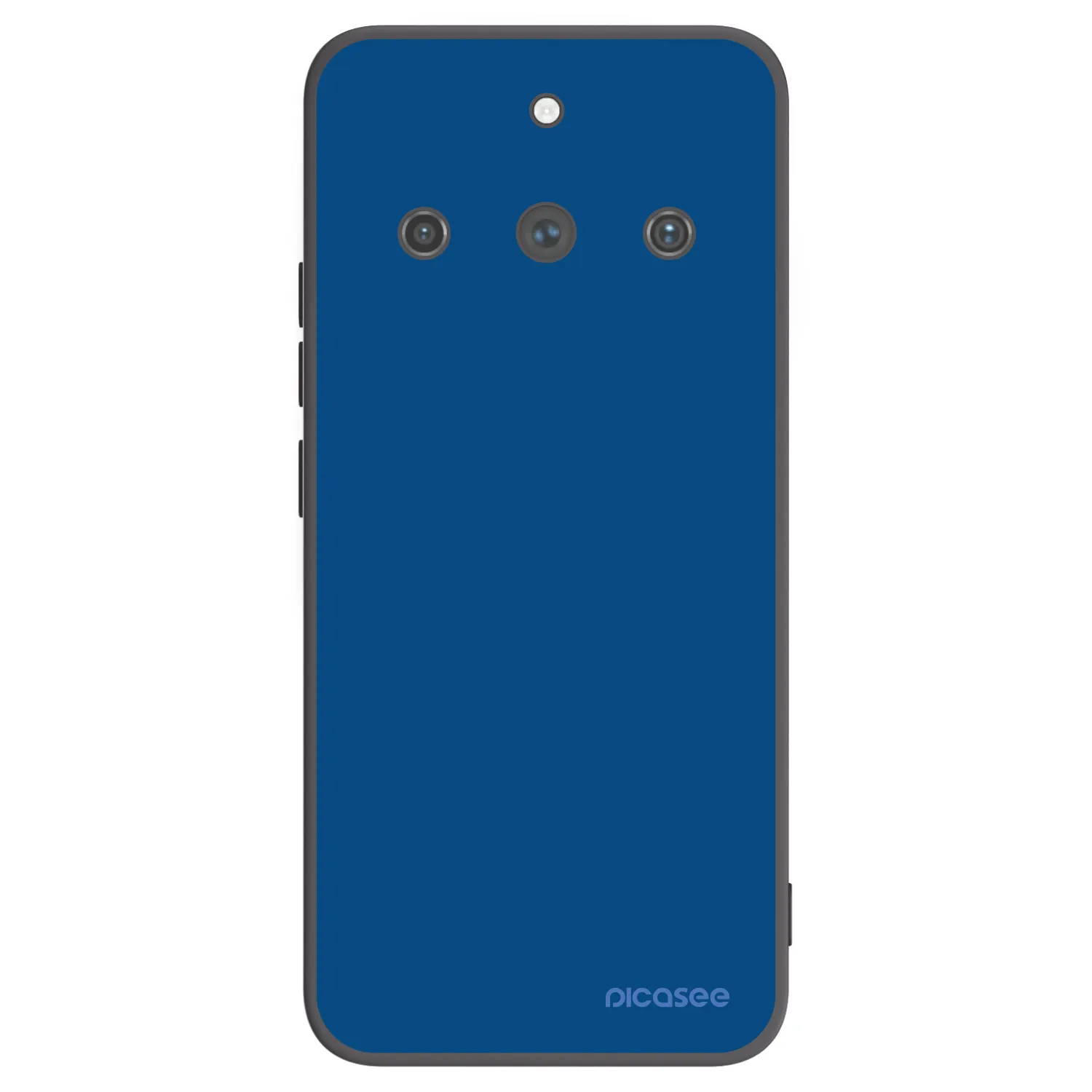 Picasee silikónový čierny obal pre Realme 11 Pro+ - Navy Blue
