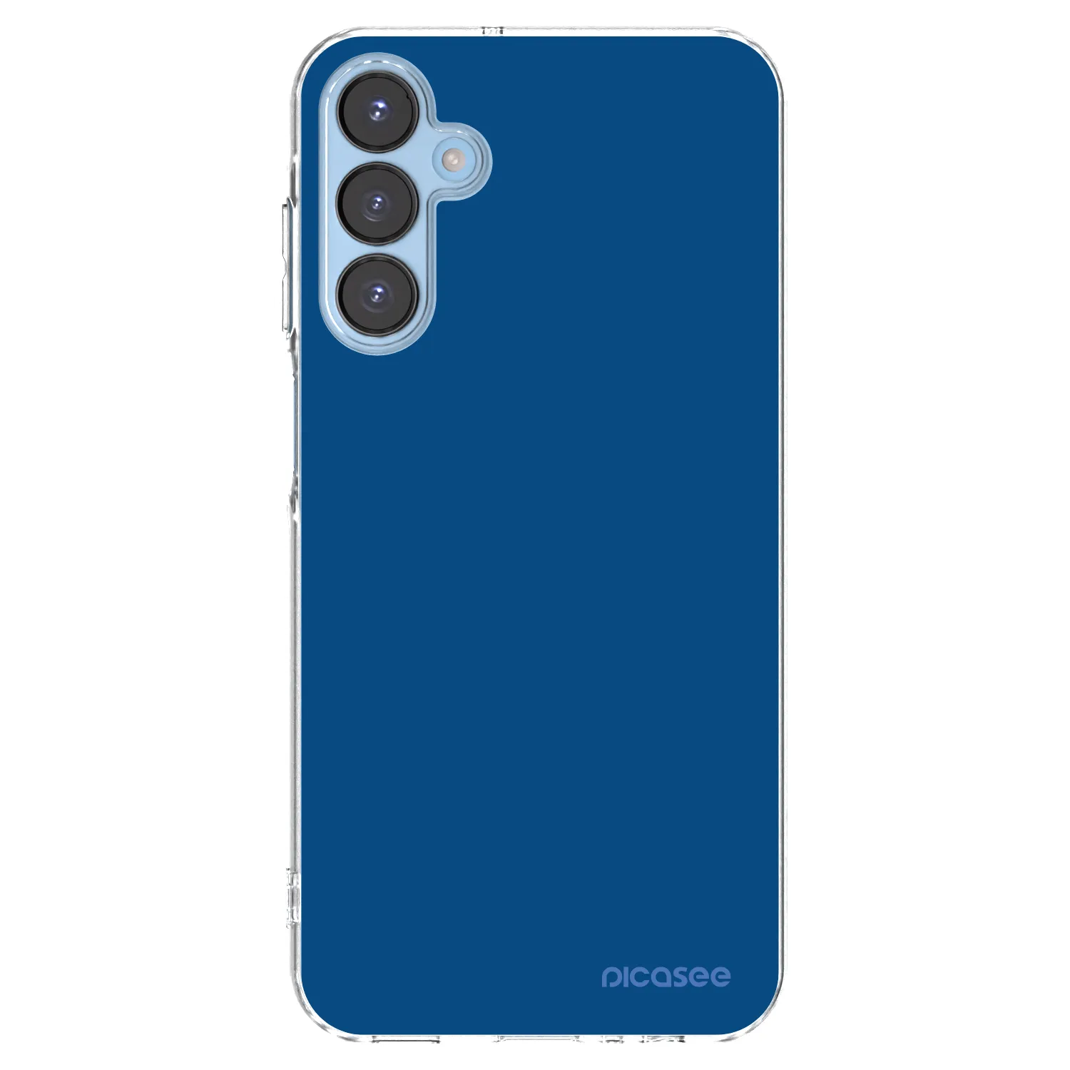 Picasee silikónový prehľadný obal pre Samsung Galaxy A15 A156B 5G - Navy Blue