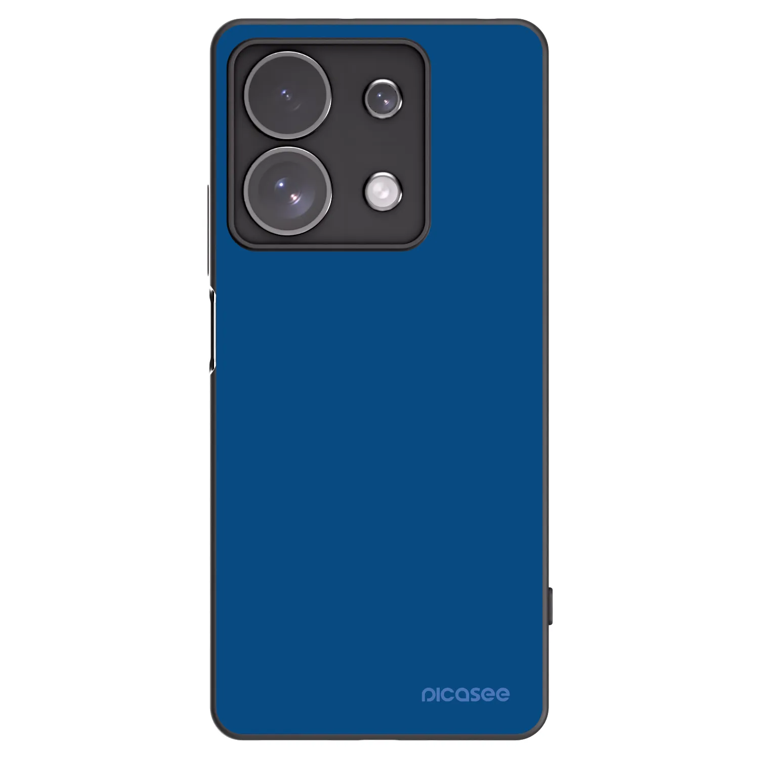 Silikónový čierny obal pre Xiaomi Redmi Note 13 Pro 4G - Navy Blue
