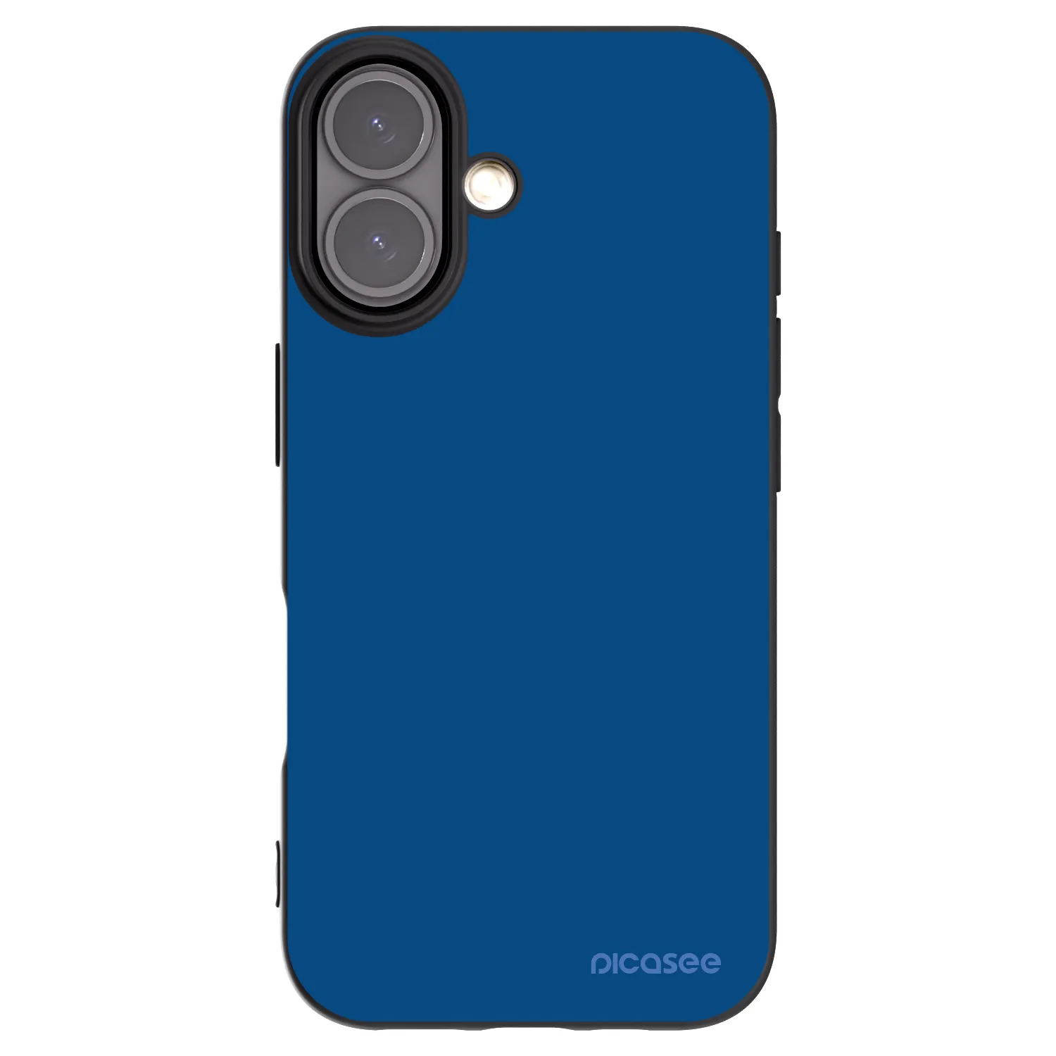 Picasee silikónový čierny obal pre Apple iPhone 16 - Navy Blue