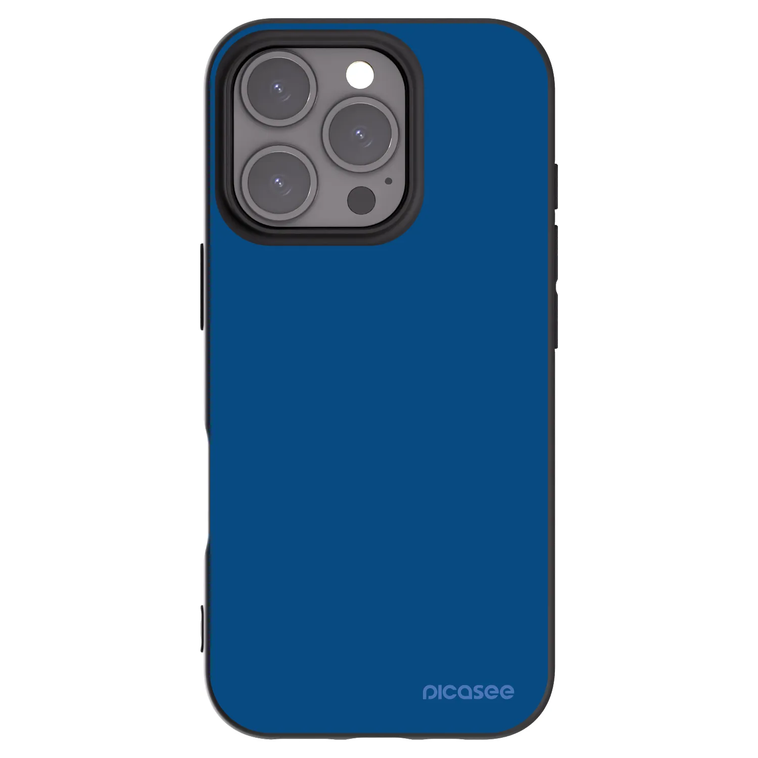 Picasee silikónový čierny obal pre Apple iPhone 16 Pro - Navy Blue