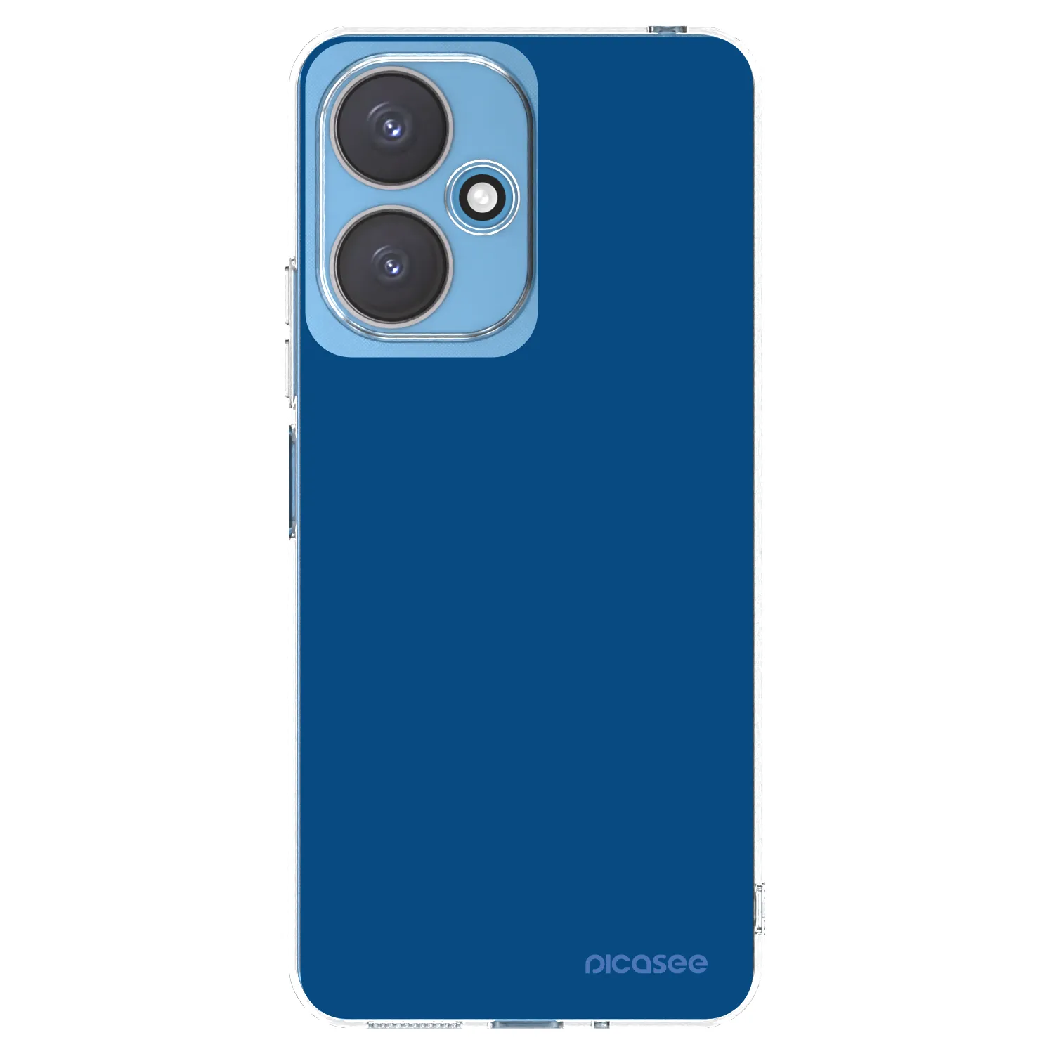Picasee silikónový prehľadný obal pre Xiaomi Redmi 13C 5G - Navy Blue