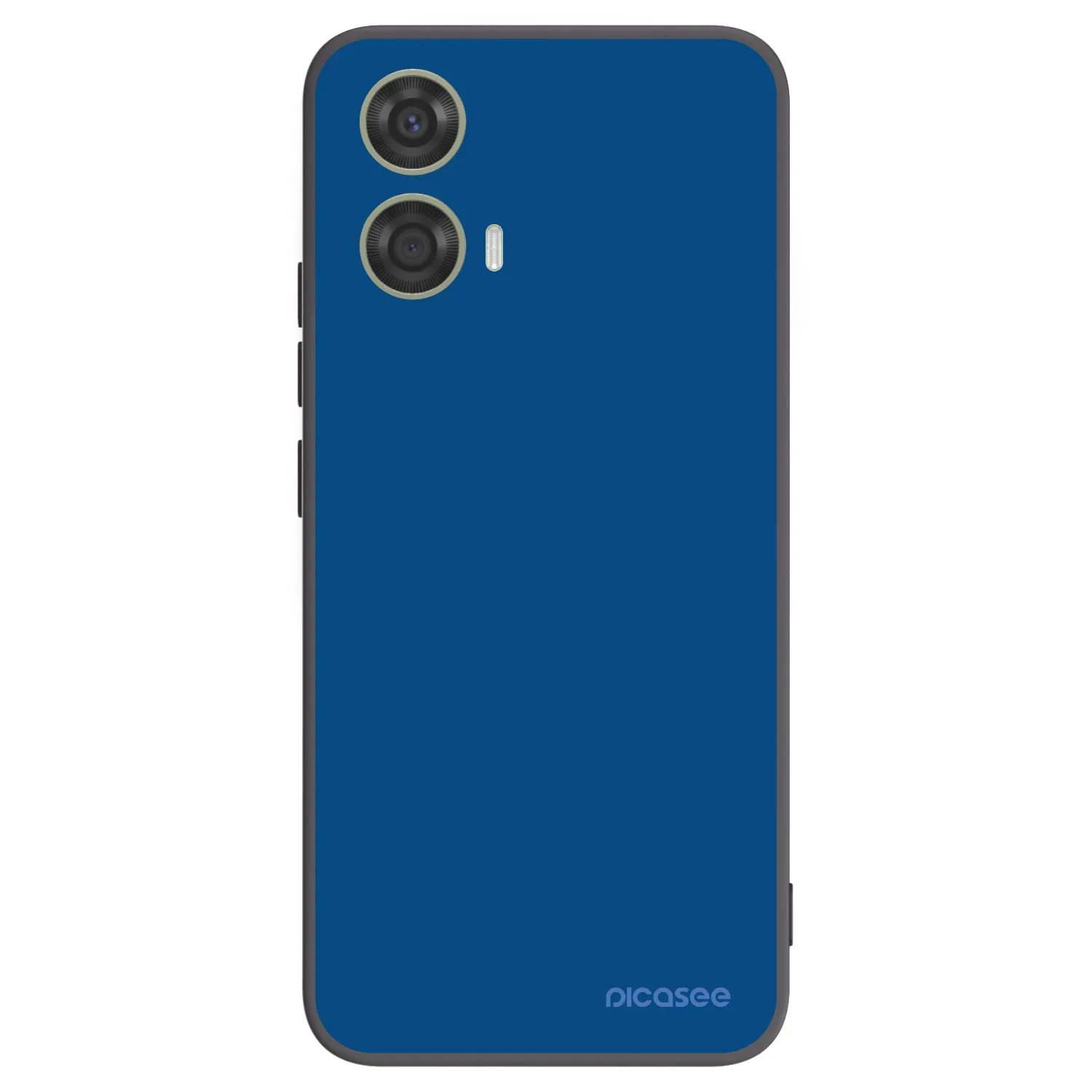 Picasee silikónový čierny obal pre Motorola Moto G24 - Navy Blue
