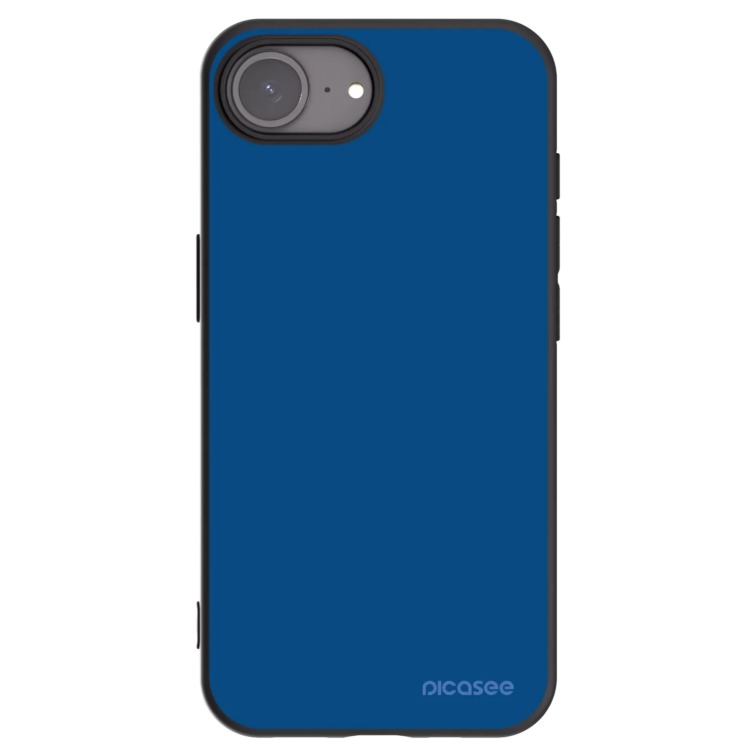 Picasee silikónový čierny obal pre Apple iPhone 16e - Navy Blue