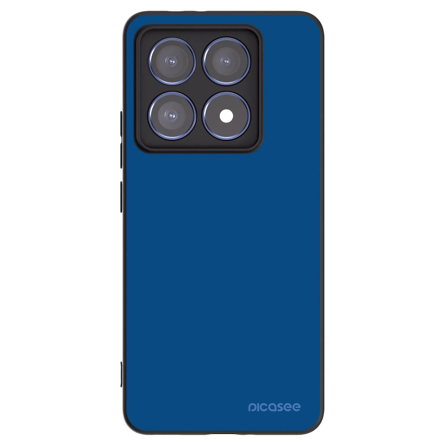 Picasee silikónový čierny obal pre Xiaomi 14T Pro - Navy Blue