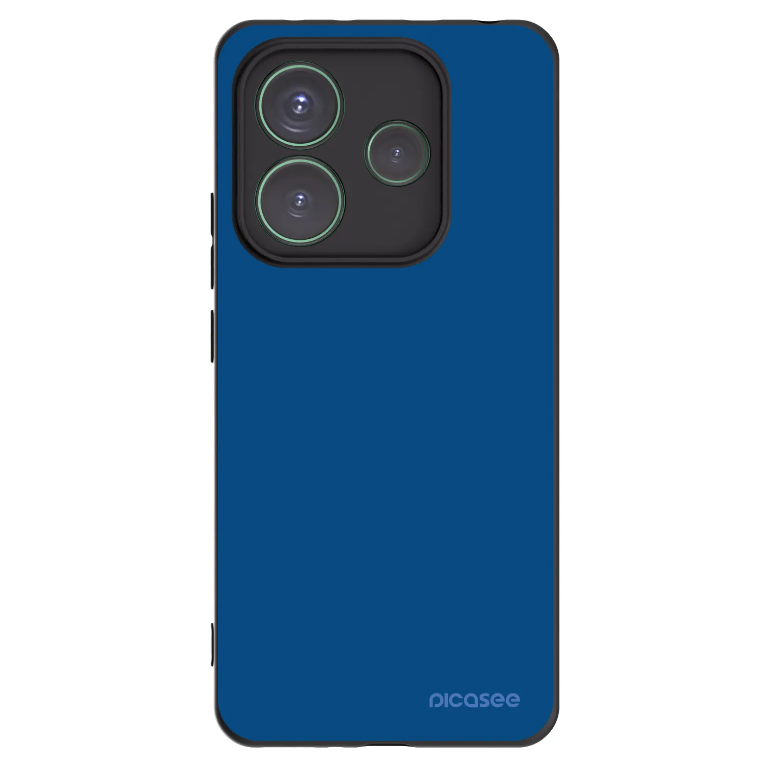 Silikónový čierny obal pre Xiaomi Redmi Note 14 5G - Navy Blue