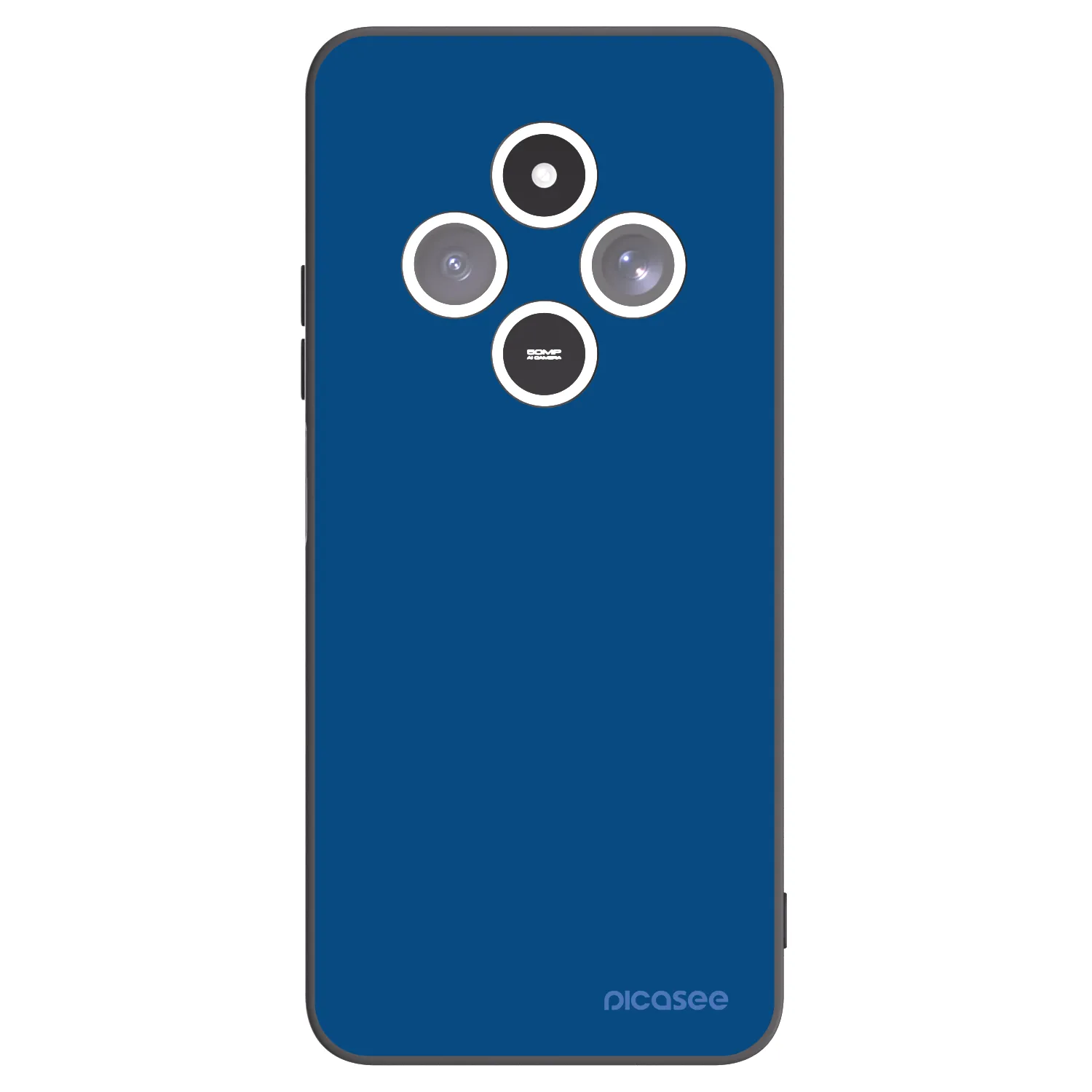Picasee silikónový čierny obal pre Xiaomi Redmi 14C - Navy Blue