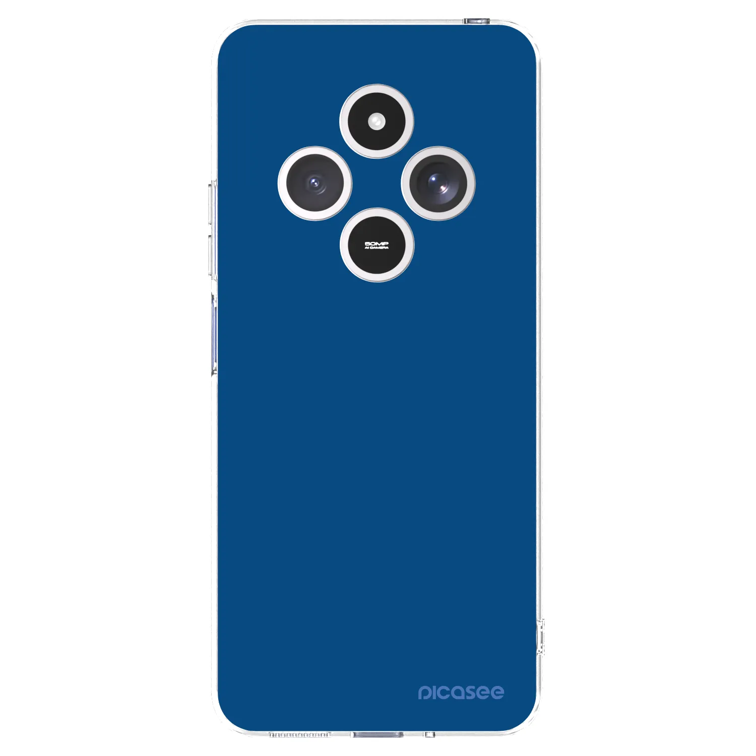 Picasee silikónový prehľadný obal pre Xiaomi Redmi 14C - Navy Blue