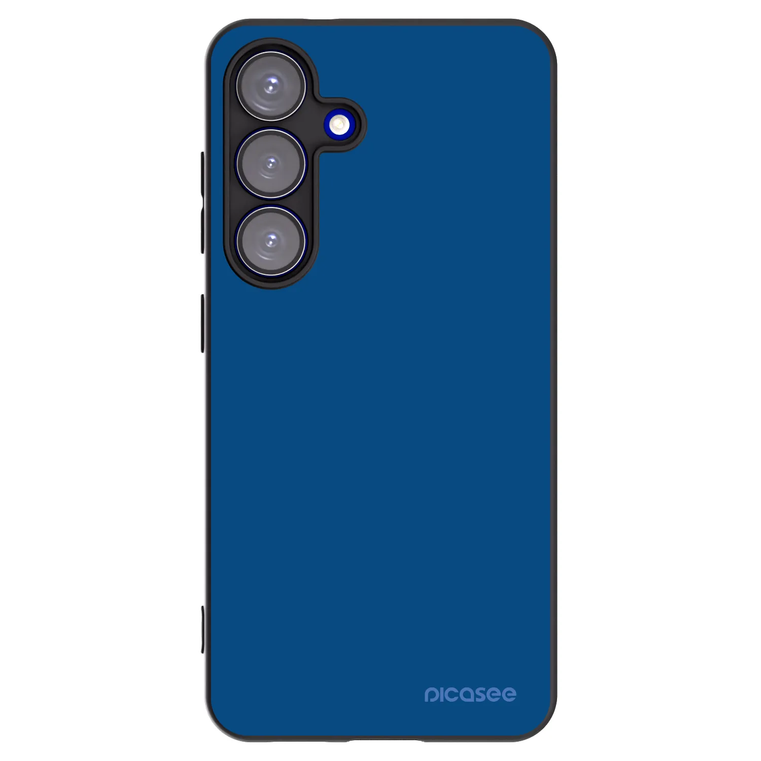 Picasee silikónový čierny obal pre Samsung Galaxy S25 5G - Navy Blue
