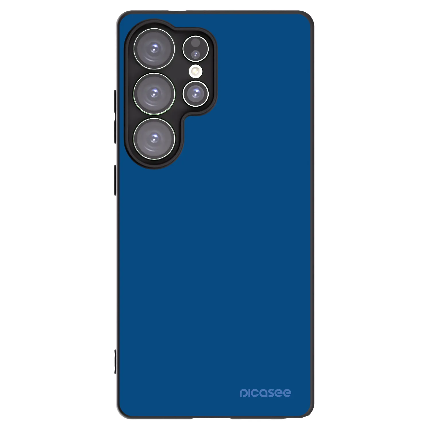 Picasee silikónový čierny obal pre Samsung Galaxy S25 Ultra 5G - Navy Blue
