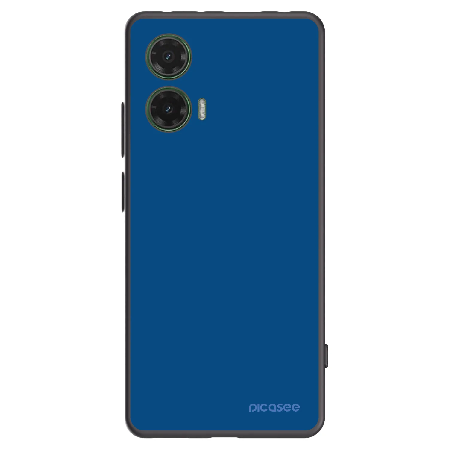 Picasee silikónový čierny obal pre Motorola Moto G35 5G - Navy Blue