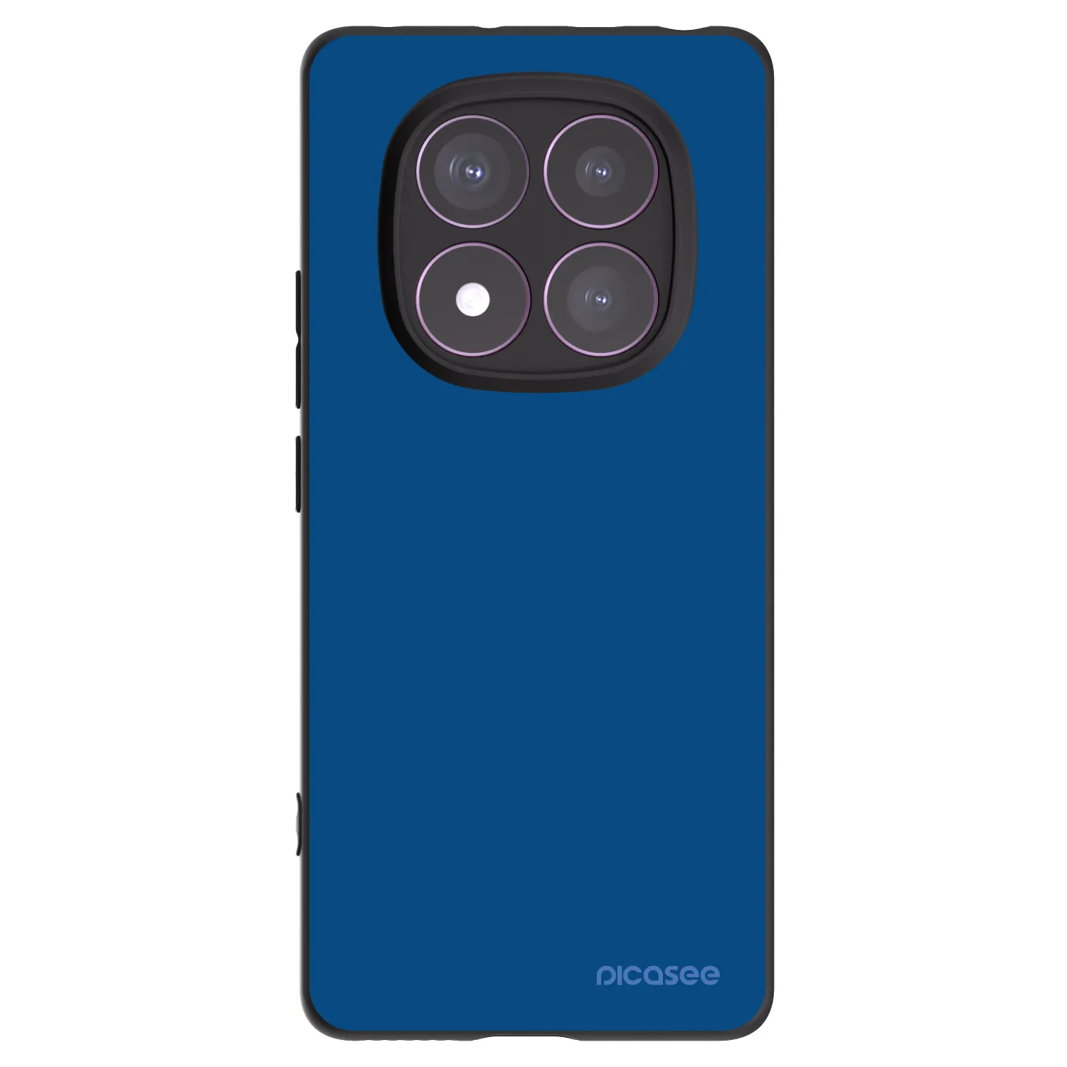 Silikónový čierny obal pre Xiaomi Redmi Note 14 Pro 4G - Navy Blue