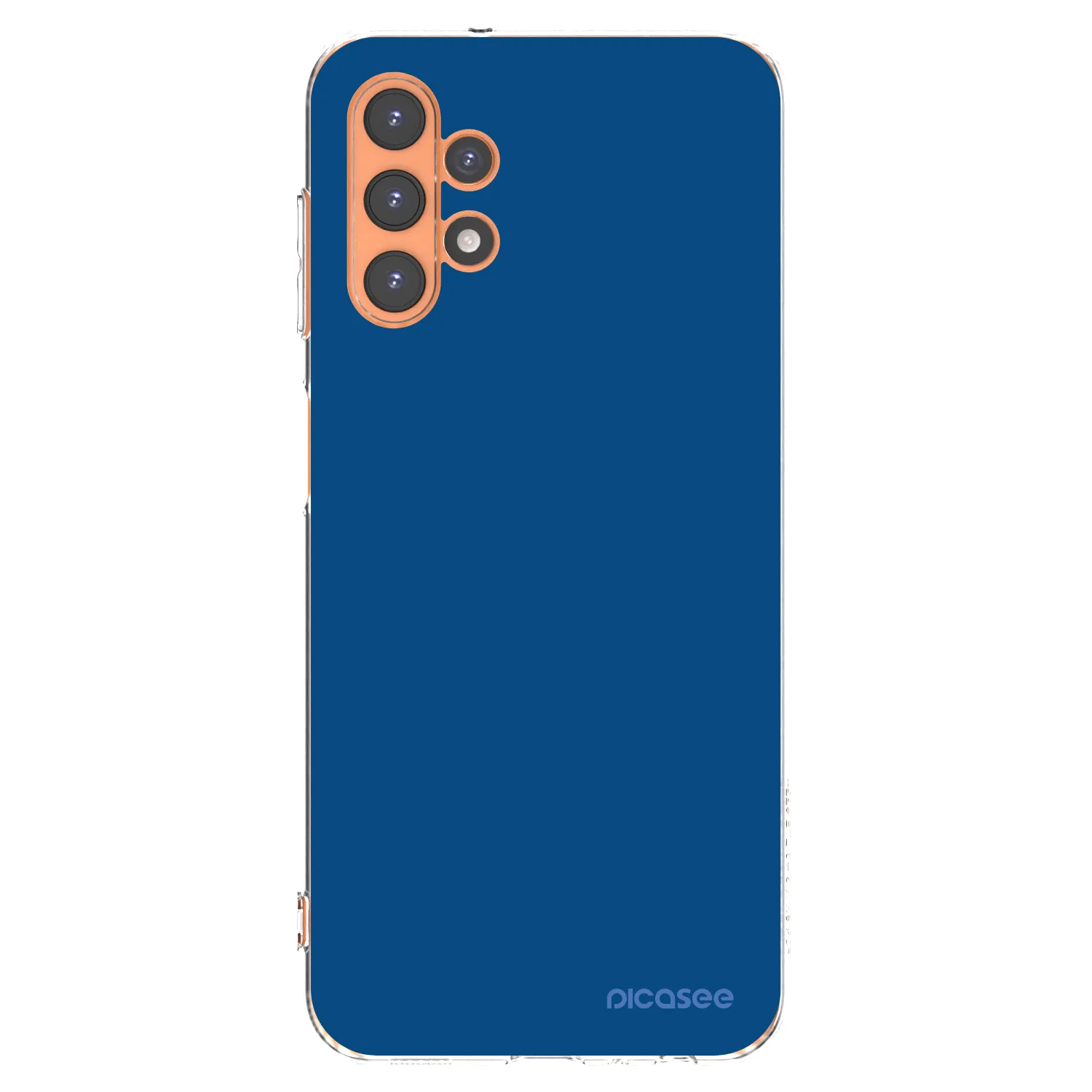 Picasee silikónový prehľadný obal pre Samsung Galaxy A13 5G - Navy Blue