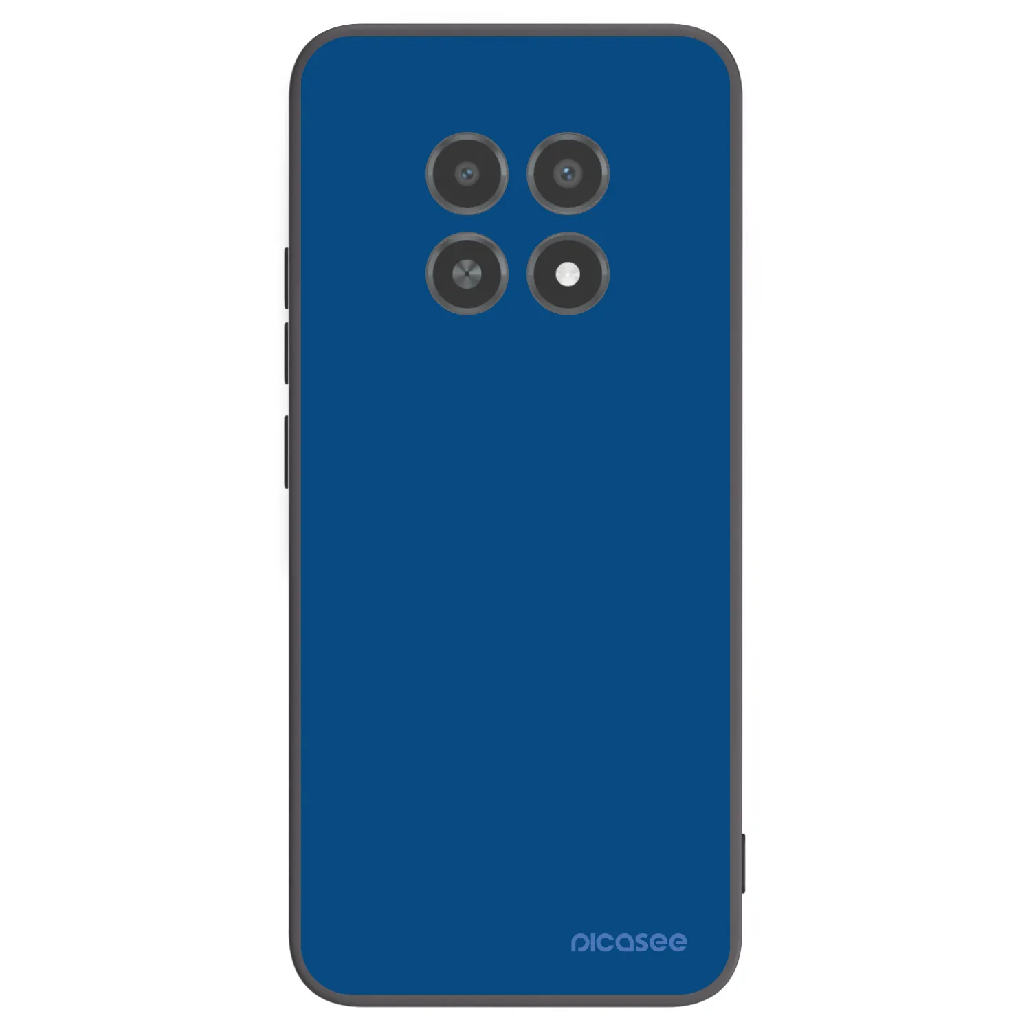 Picasee silikónový čierny obal pre Realme 12X - Navy Blue