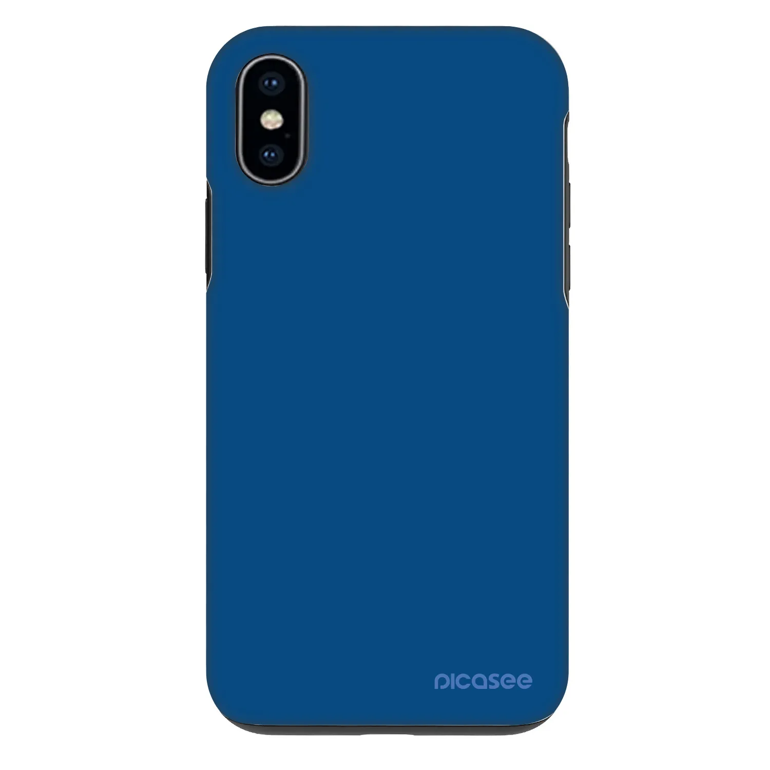 Picasee Fashion Case pre Apple iPhone X/XS - Navy Blue