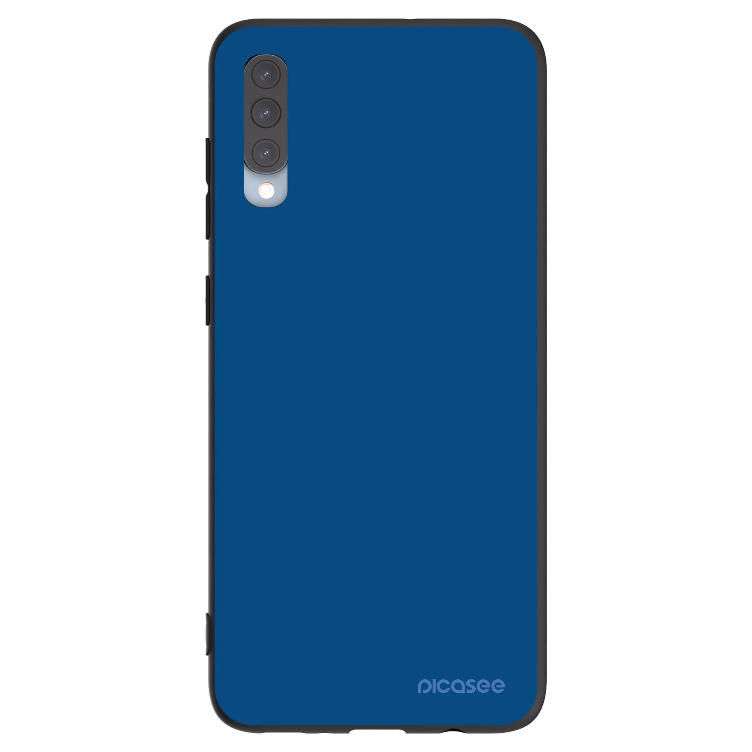 Picasee silikónový čierny obal pre Samsung Galaxy A70 A705F - Navy Blue