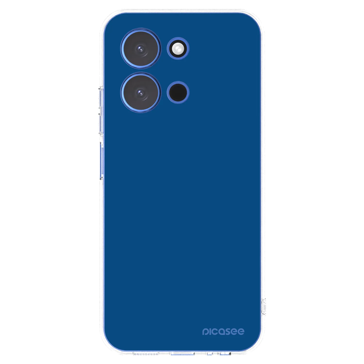 Picasee silikónový prehľadný obal pre Xiaomi Redmi 15C 4G - Navy Blue