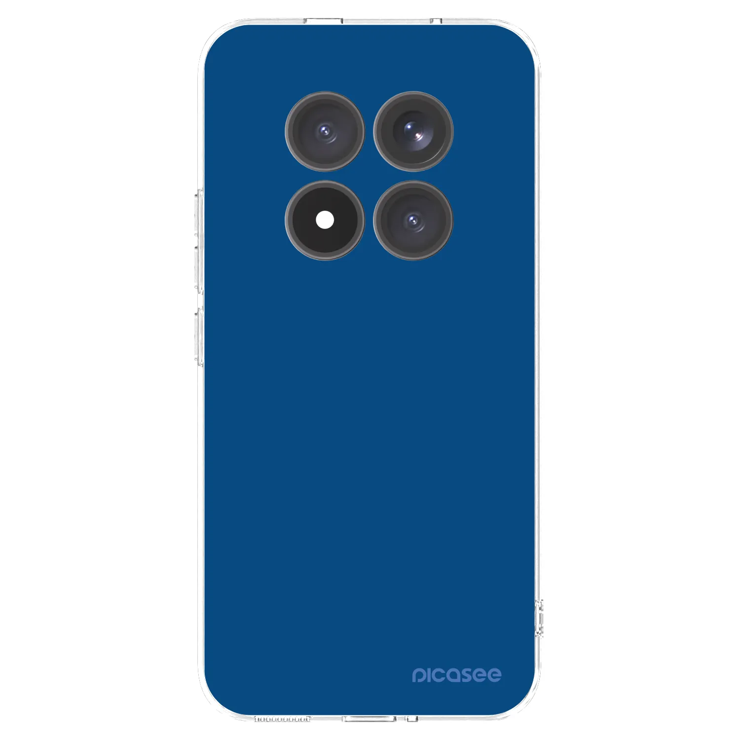 Picasee silikónový prehľadný obal pre Xiaomi Redmi Note 15 Pro+ - Navy Blue