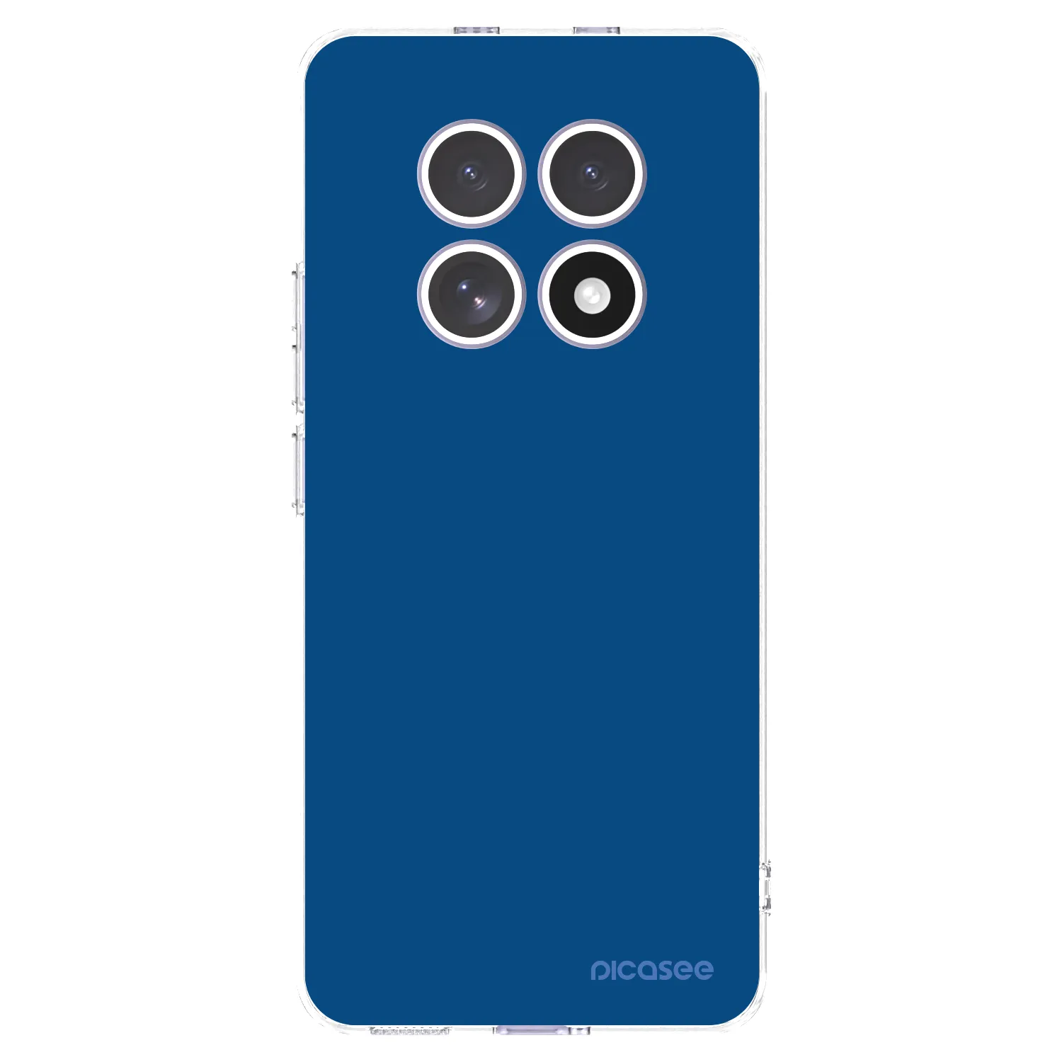 Picasee silikónový prehľadný obal pre Xiaomi Redmi Note 15 - Navy Blue