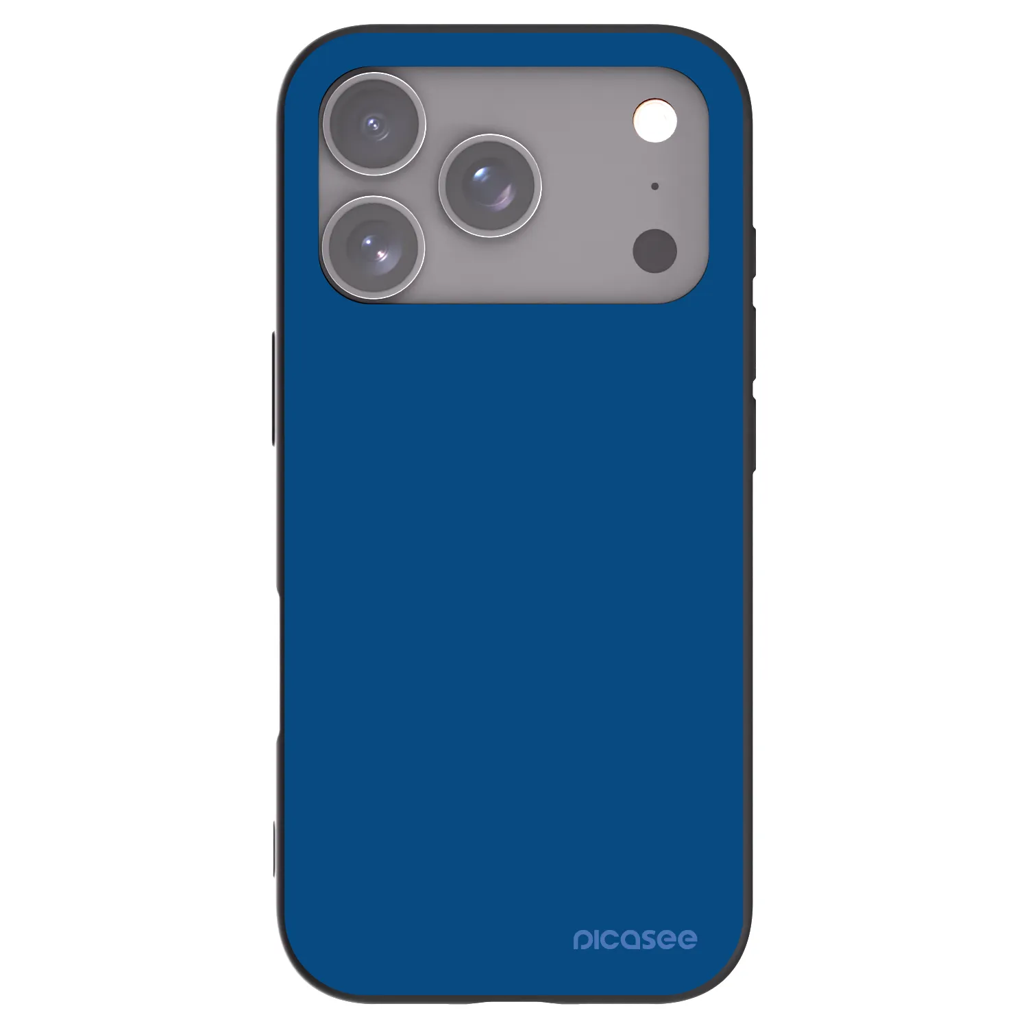 Picasee silikónový čierny obal pre Apple iPhone 18 Pro - Navy Blue