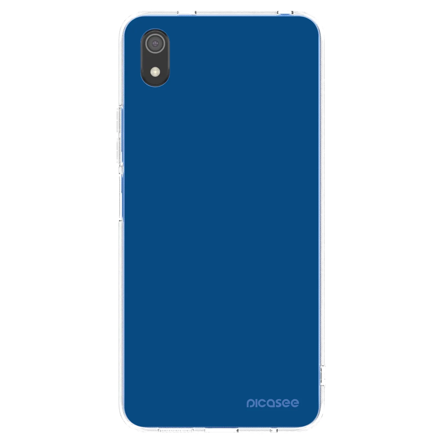 Picasee silikónový prehľadný obal pre Xiaomi Redmi 7A - Navy Blue