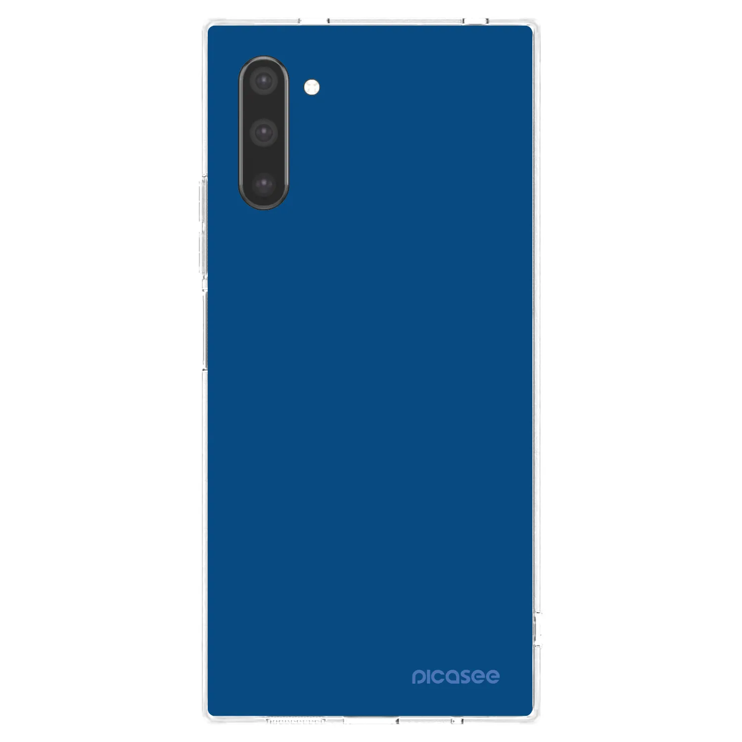 Picasee silikónový prehľadný obal pre Samsung Galaxy Note 10 N970F - Navy Blue