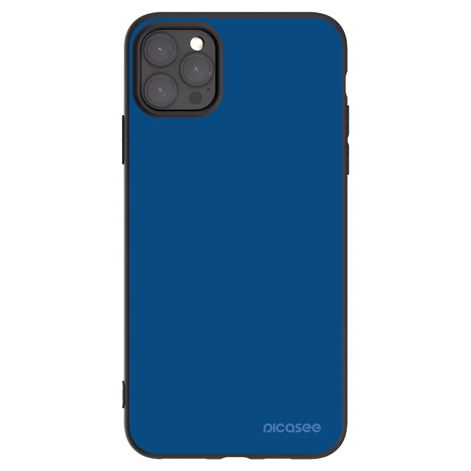 Picasee silikónový čierny obal pre Apple iPhone 11 Pro Max - Navy Blue