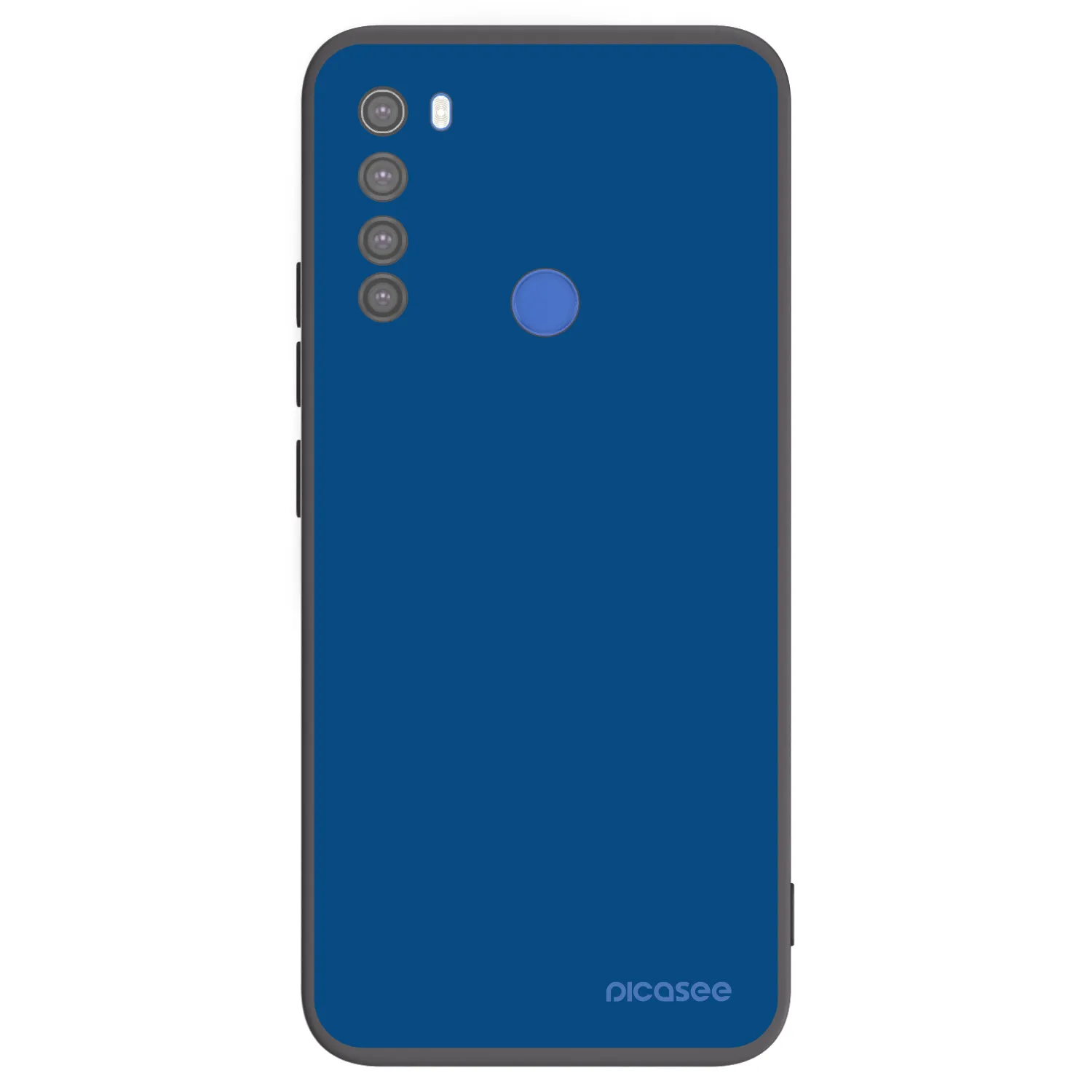 Picasee silikónový čierny obal pre Xiaomi Redmi Note 8T - Navy Blue