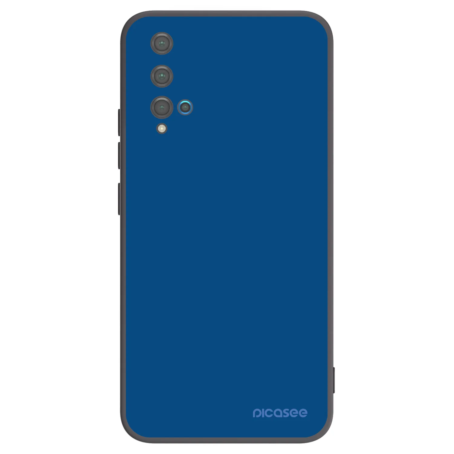 Picasee silikónový čierny obal pre Huawei Nova 5T - Navy Blue