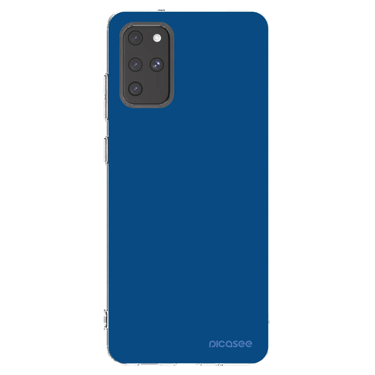 Picasee silikónový prehľadný obal pre Samsung Galaxy S20+ G985F - Navy Blue