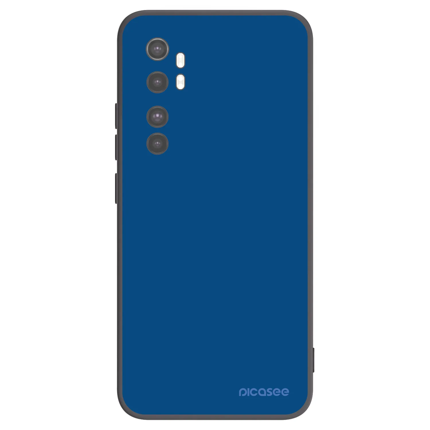 Picasee silikónový čierny obal pre Xiaomi Mi Note 10 Lite - Navy Blue