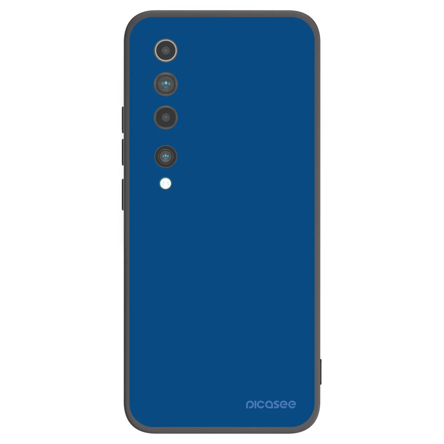 Picasee silikónový čierny obal pre Xiaomi Mi 10 - Navy Blue