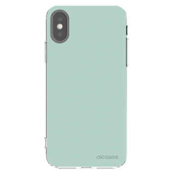 Picasee silikónový prehľadný obal pre Apple iPhone X/XS - Pastel Charm