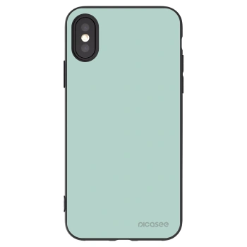 Picasee silikónový čierny obal pre Apple iPhone X/XS - Pastel Charm