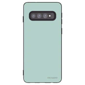 Picasee silikónový čierny obal pre Samsung Galaxy S10 G973 - Pastel Charm
