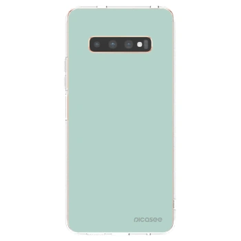 Picasee silikónový prehľadný obal pre Samsung Galaxy S10 Plus G975 - Pastel Charm