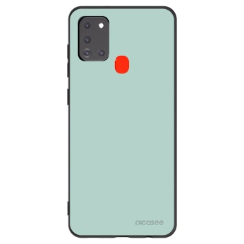 Picasee silikónový čierny obal pre Samsung Galaxy A21s - Pastel Charm