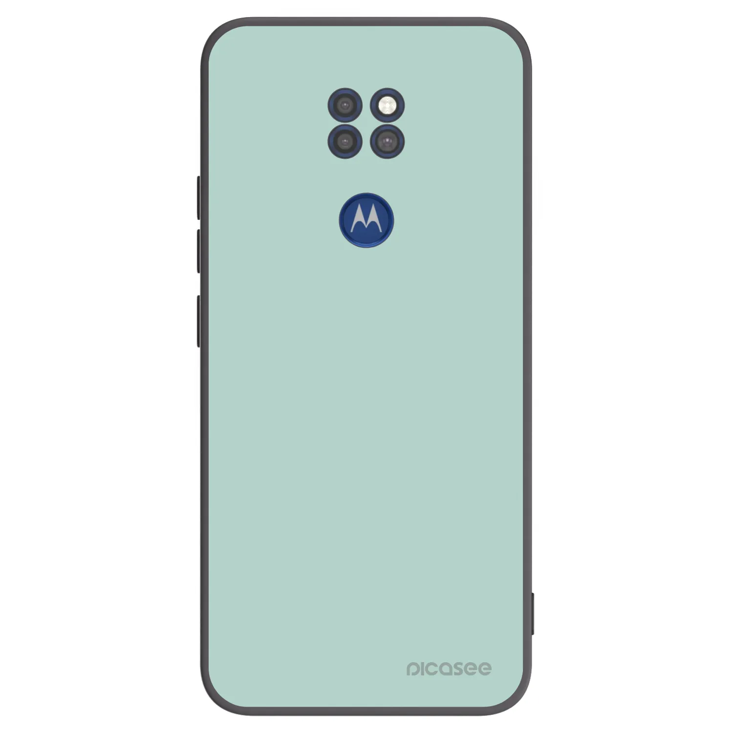 Picasee silikónový čierny obal pre Motorola Moto G9 Play - Pastel Charm