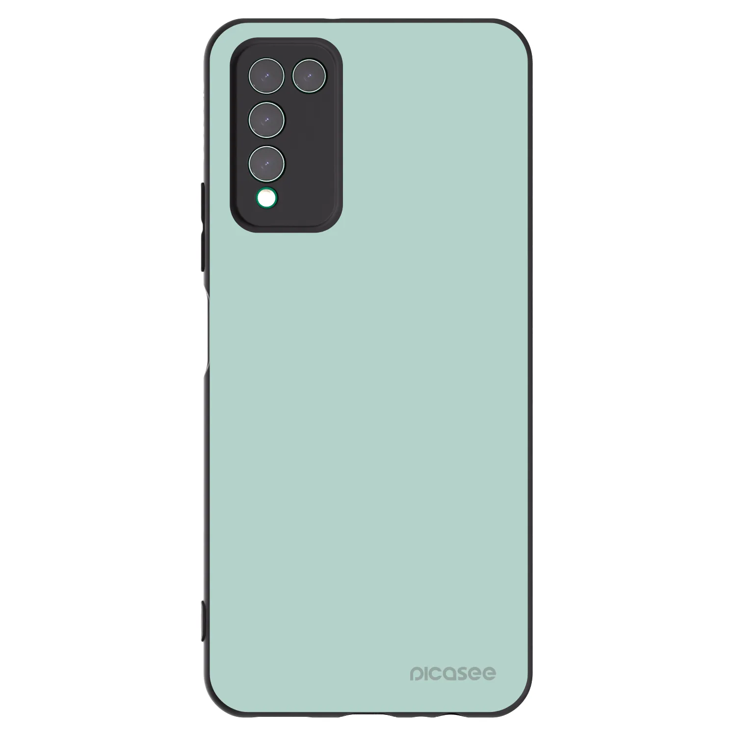 Picasee silikónový čierny obal pre Honor 10X Lite - Pastel Charm
